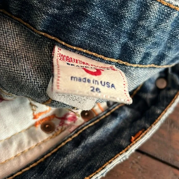 Vintage Y2K True Religion Bell Bottom/Low rise Jeans - Picture 11 of 17